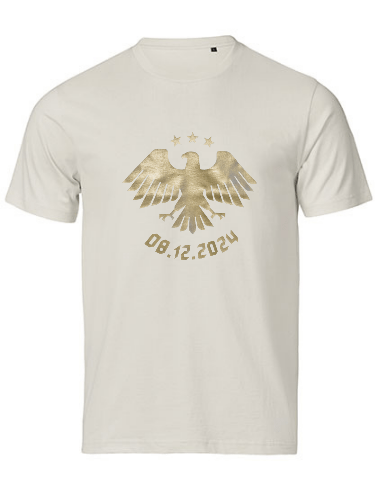 Der Neue Syrische Adler -Freiheitsdatum- Premium Bio T‑Shirt Unisex – Bild 4