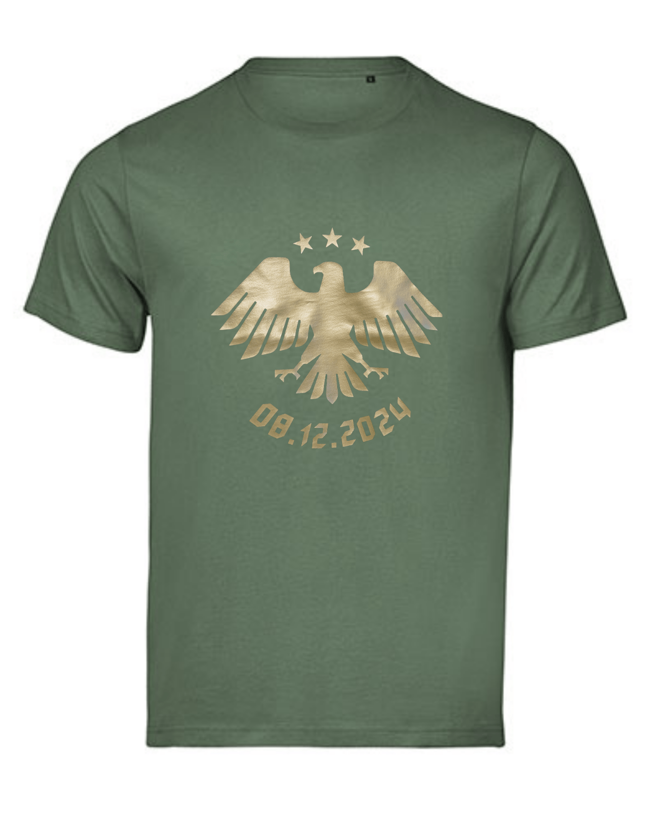 Der Neue Syrische Adler -Freiheitsdatum- Premium Bio T‑Shirt Unisex – Bild 3