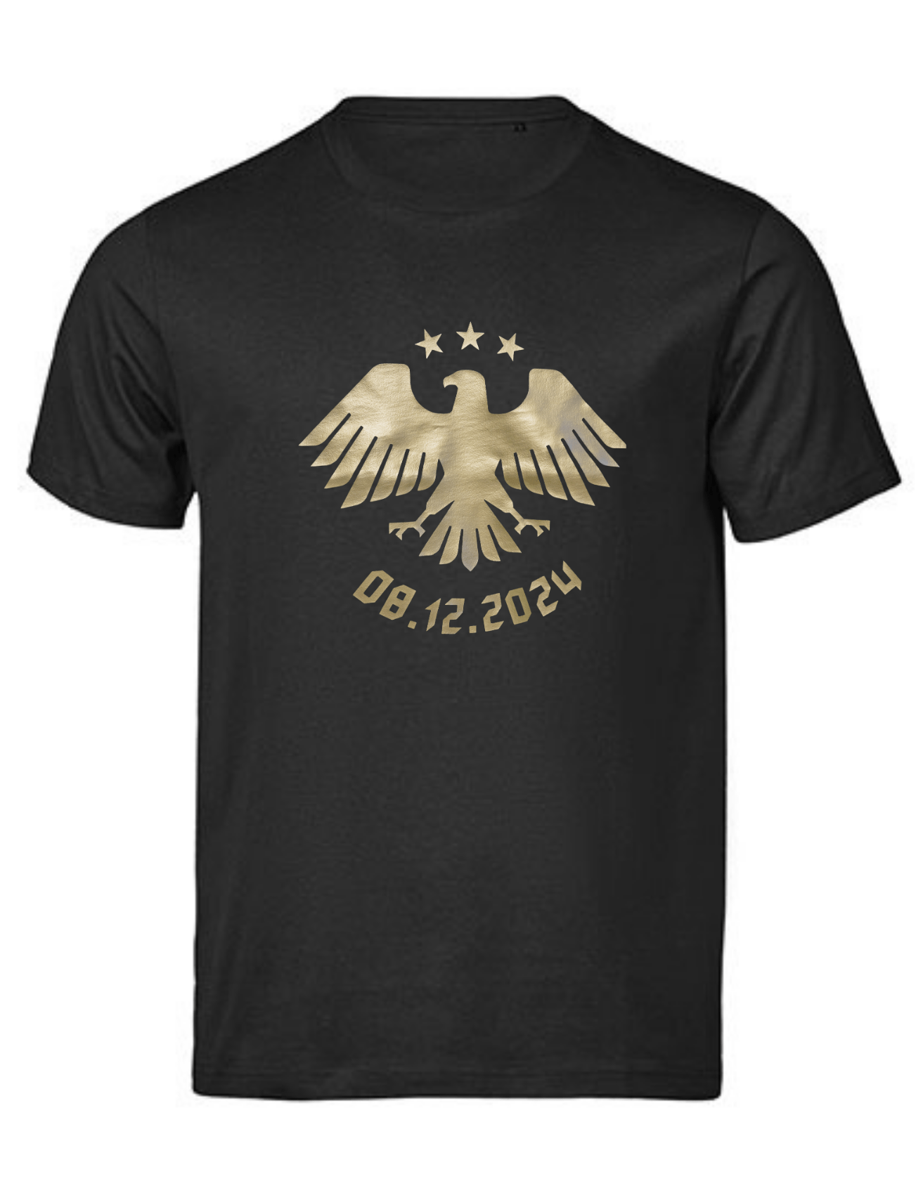 Der Neue Syrische Adler -Freiheitsdatum- Premium Bio T‑Shirt Unisex – Bild 6