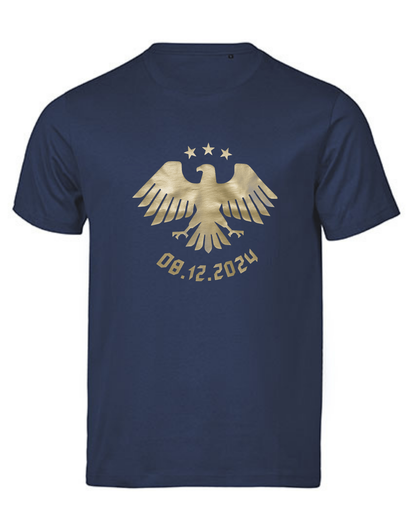 Der Neue Syrische Adler -Freiheitsdatum- Premium Bio T‑Shirt Unisex – Bild 5