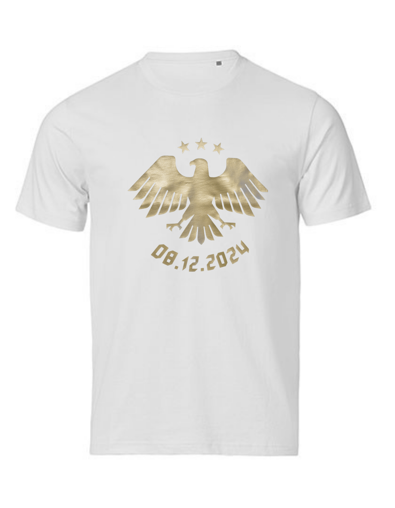 Der Neue Syrische Adler -Freiheitsdatum- Premium Bio T‑Shirt Unisex – Bild 7