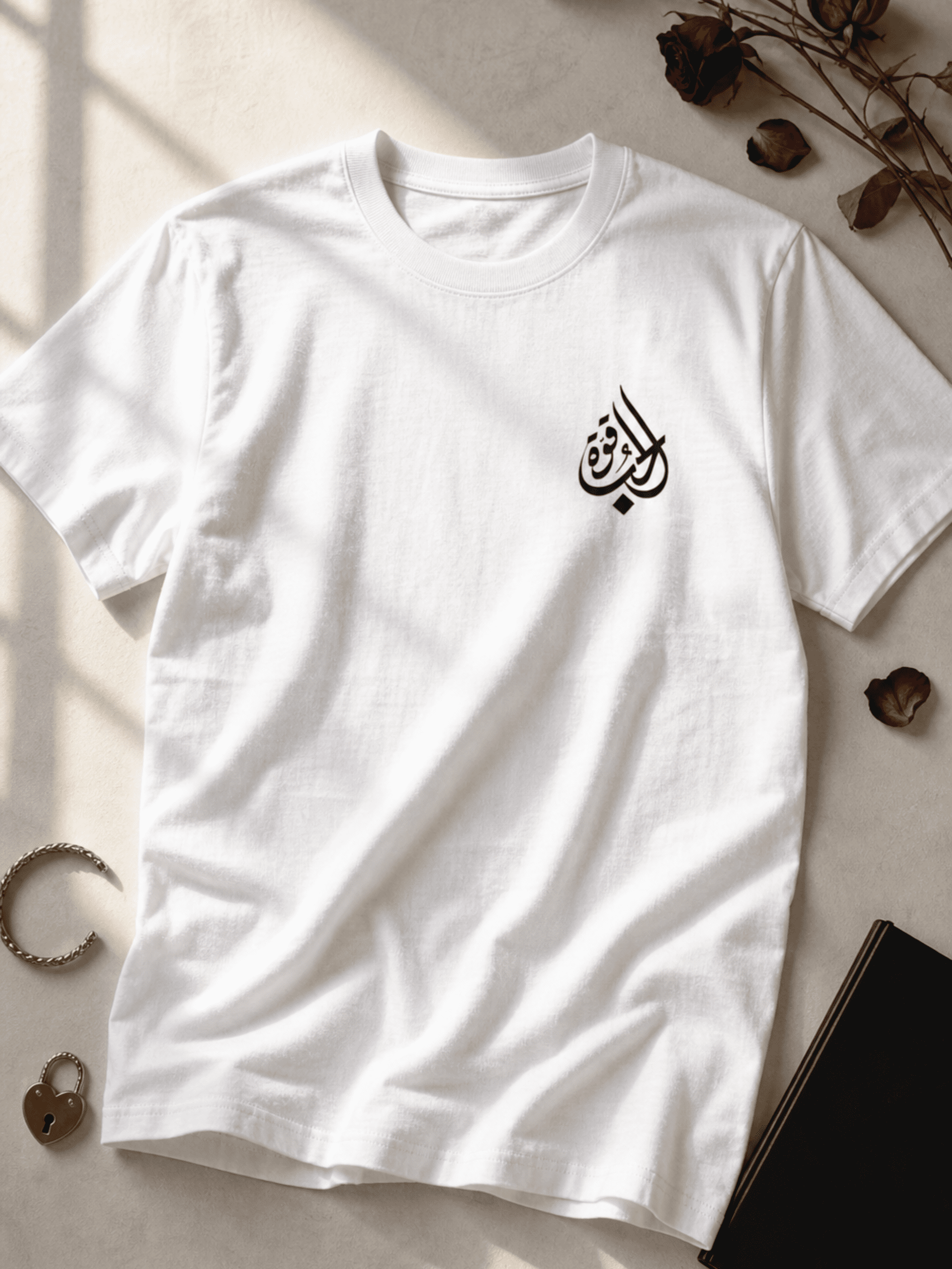 Liebe ist Stärke - Arabische Premium Bio T-Shirt Unisex
