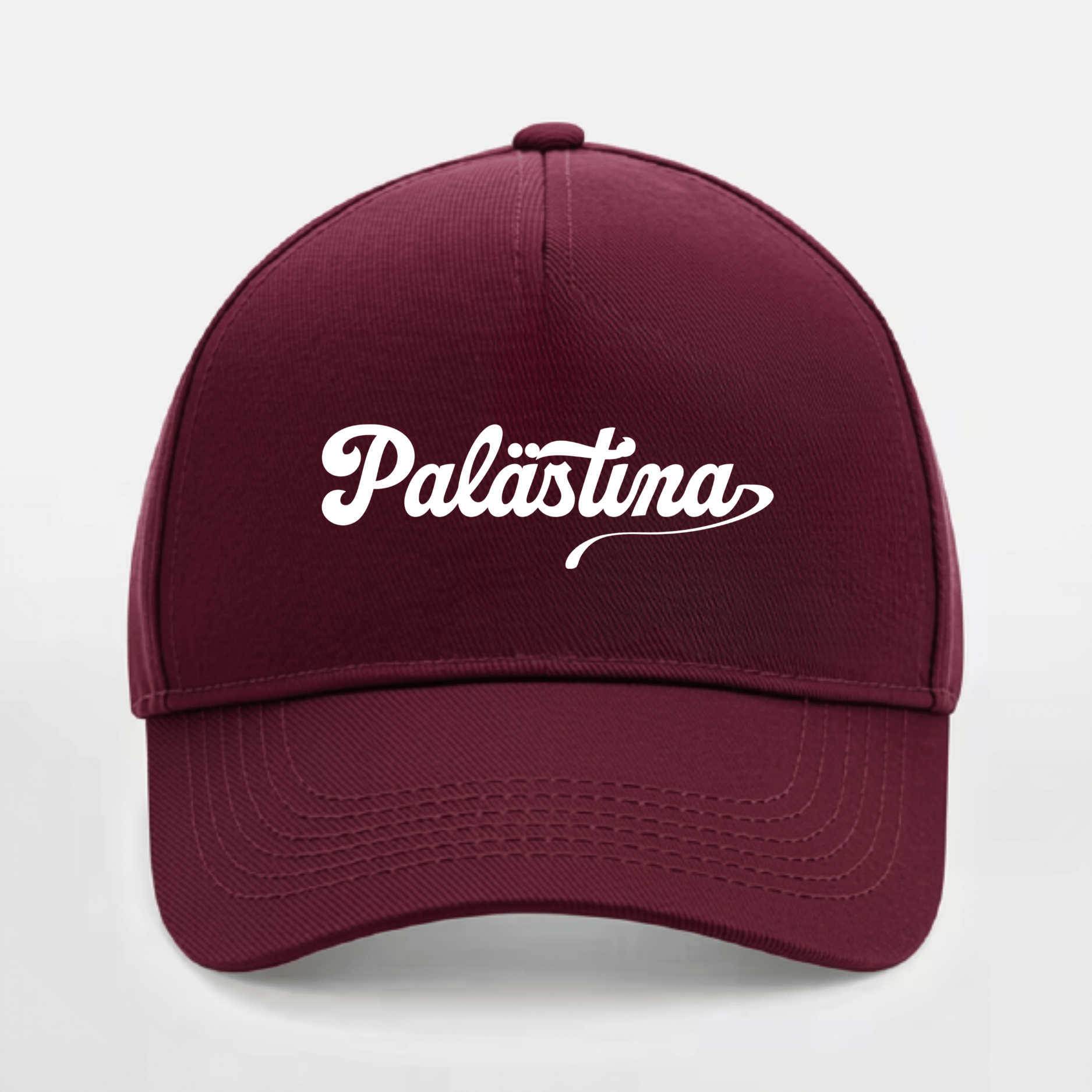 Klassische 5‑Panel Kappe mit modernem „Palästina“ - Unisex Kappe – Bild 8
