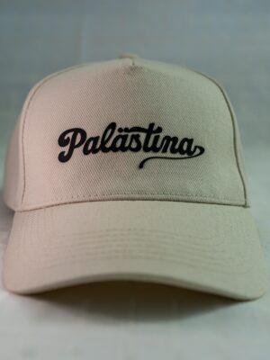 Klassische 5‑Panel Kappe mit modernem „Palästina“ - Unisex Kappe