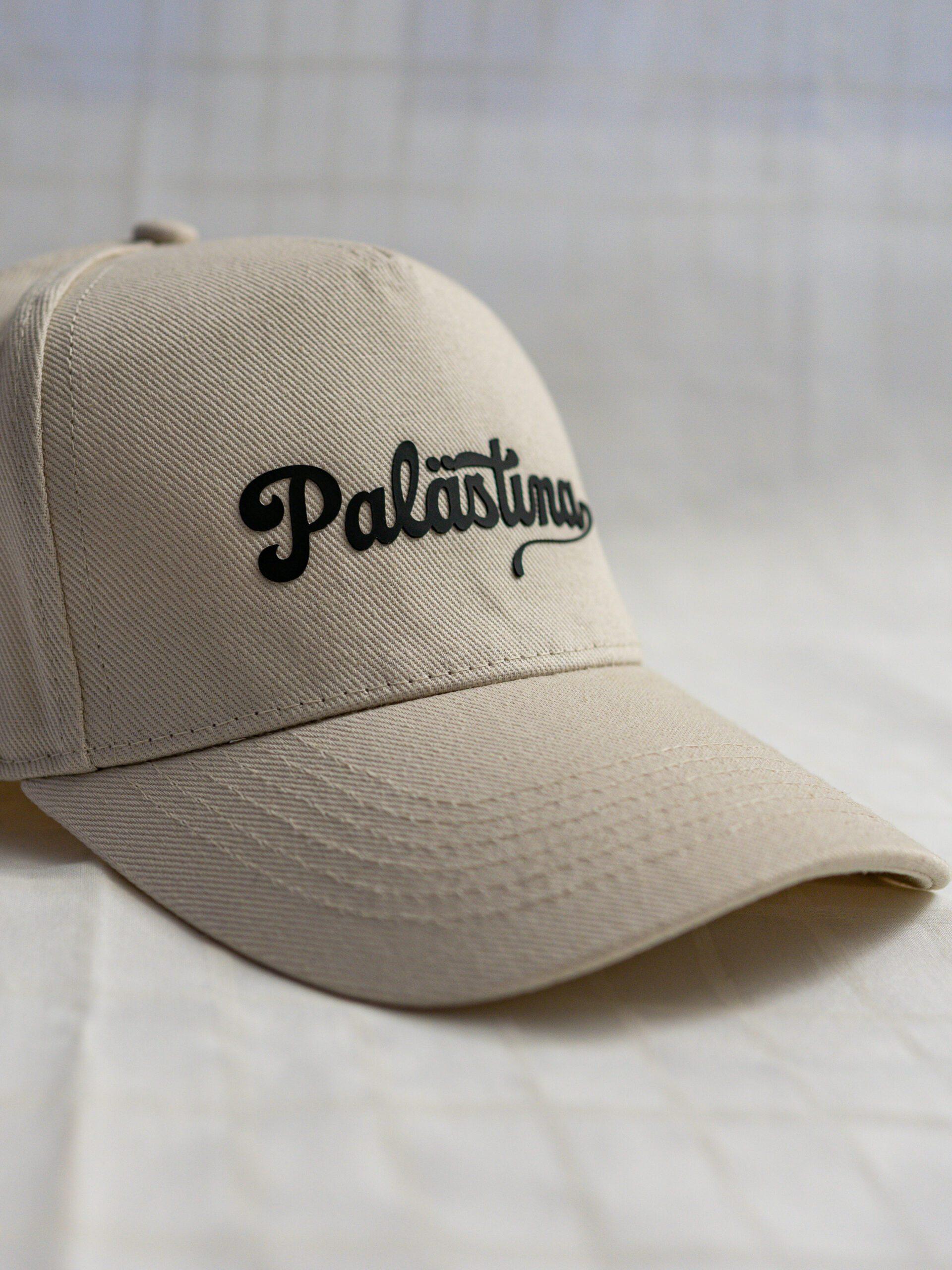 Klassische 5‑Panel Kappe mit modernem „Palästina“ - Unisex Kappe – Bild 7