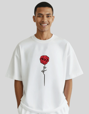 Ägypten Rose – Name als Rosenstiel - Oversized T‑Shirt Unisex