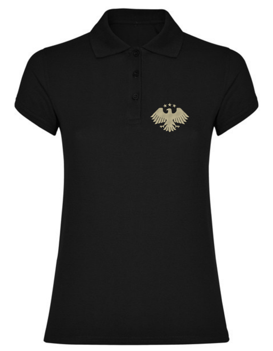 Der neue syrische Adler –Stick– Polo T Shirt – Bild 6