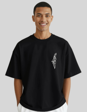 Palästina Karte Arabische Kalligrafie- Oversized T‑Shirt Unisex