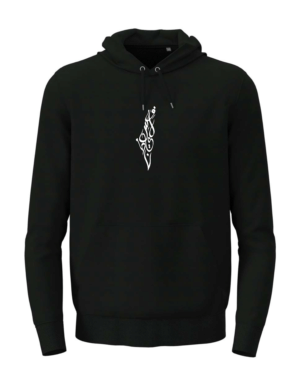 Palästina Karte in arabischen Buchstaben – Hoodie Unisex