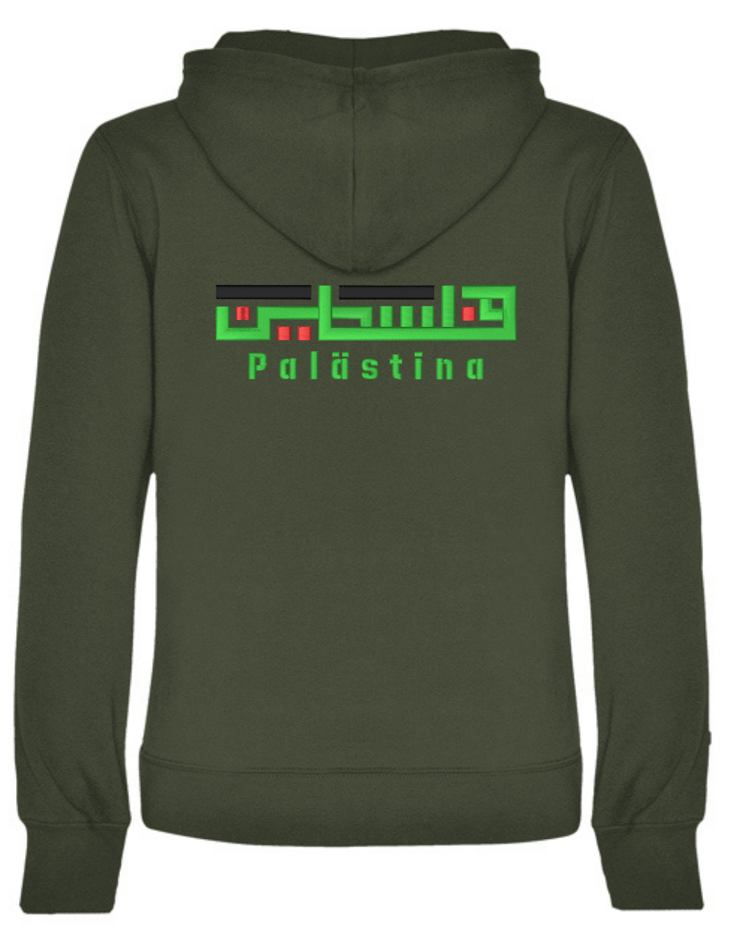 Palästina Kufi –Stick– Hoodie – Bild 5