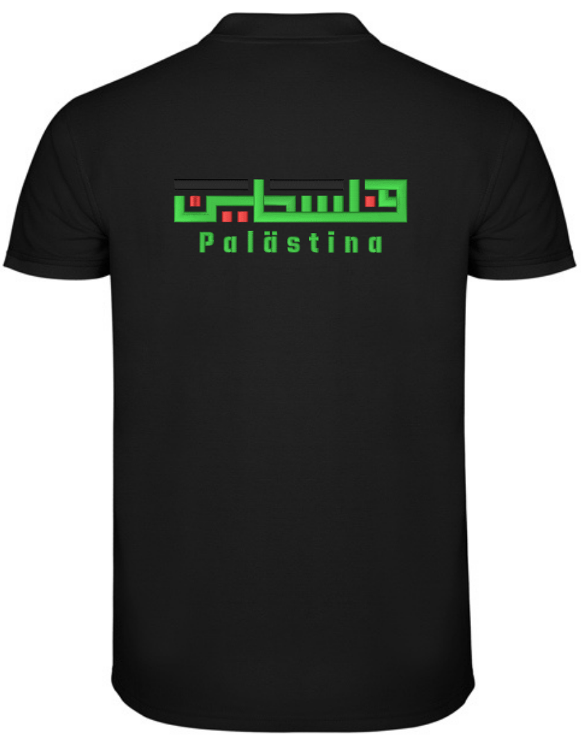 Palästina Kufi –Stick– Polo T Shirt