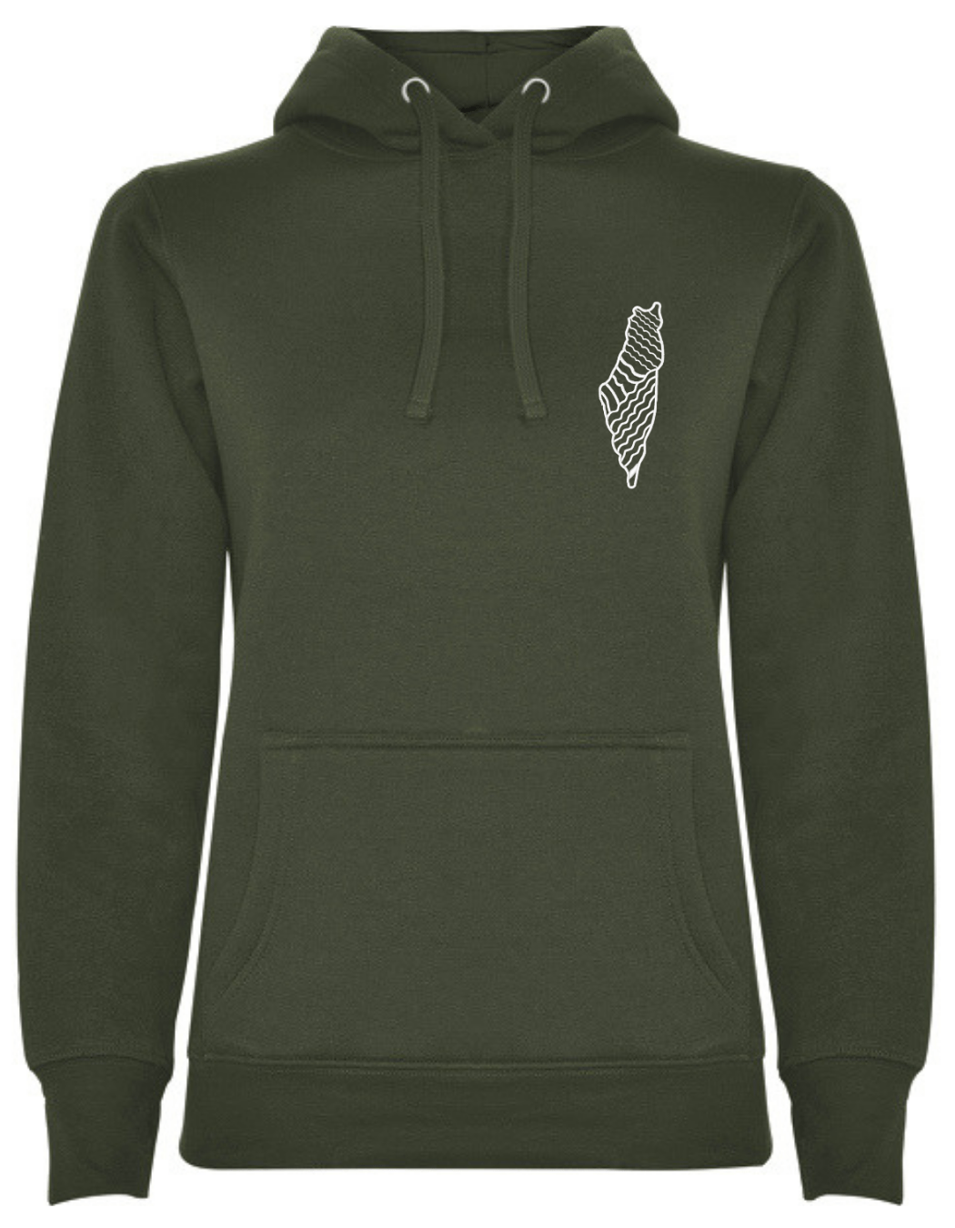 Palästina Schmach Kalligrafie –Stick– Hoodie – Bild 2