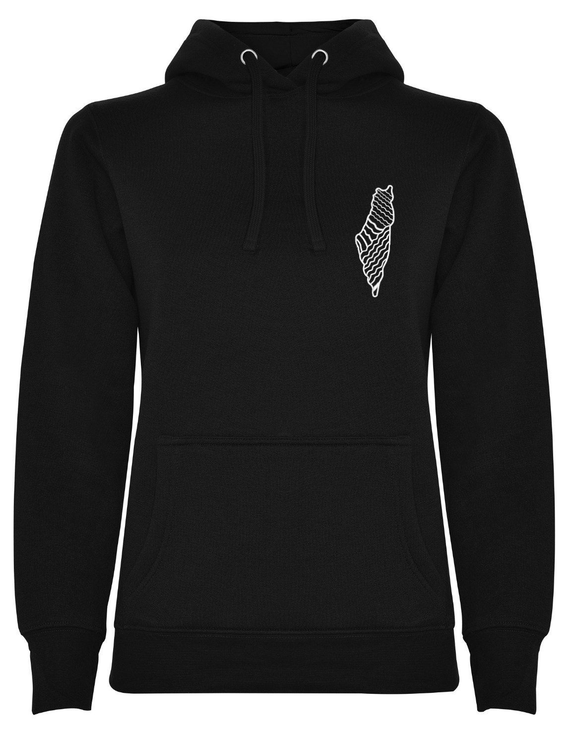 Palästina Schmach Kalligrafie –Stick– Hoodie – Bild 7