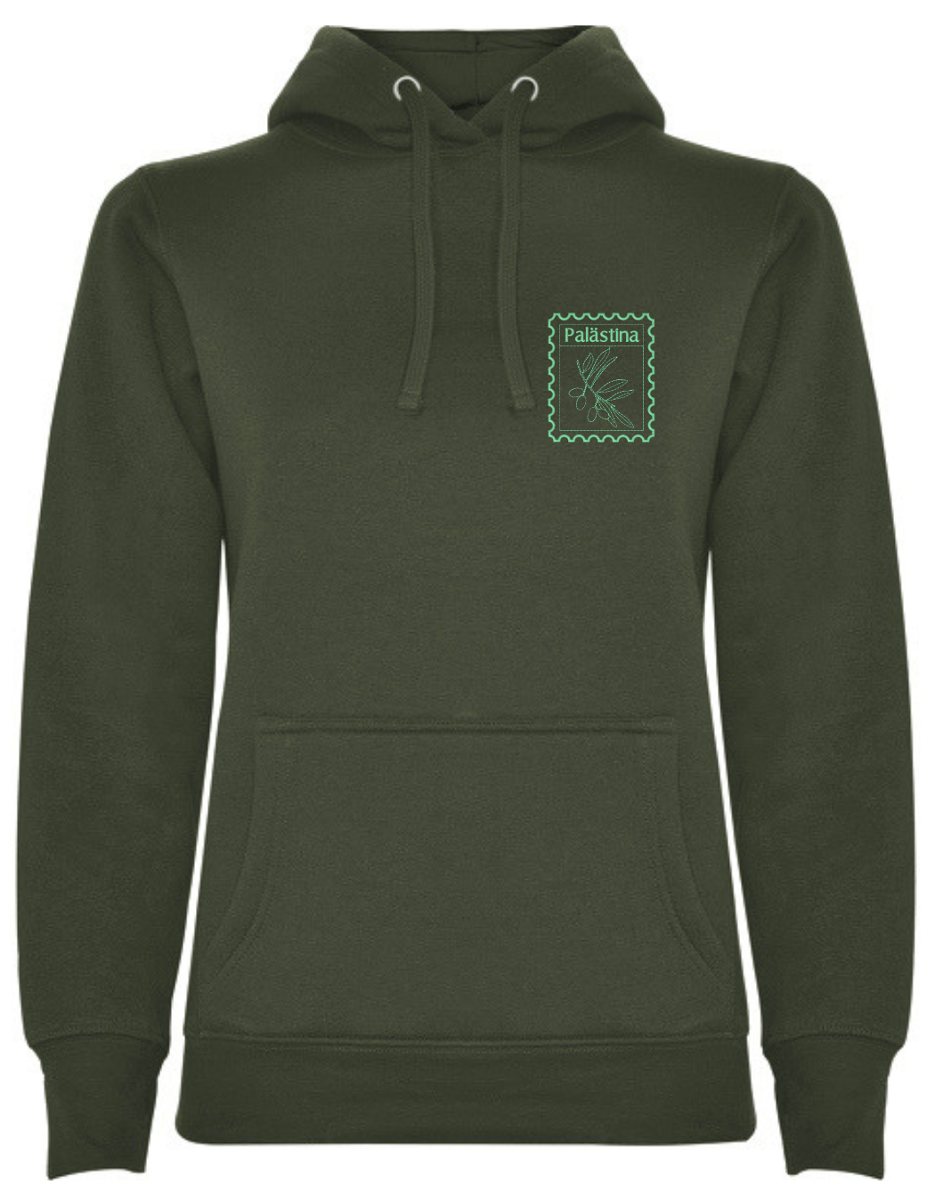 Palästina Stempel –Stick– Hoodie – Bild 5