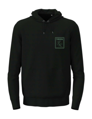Palästina Stempel gestickter Hoodie Unisex