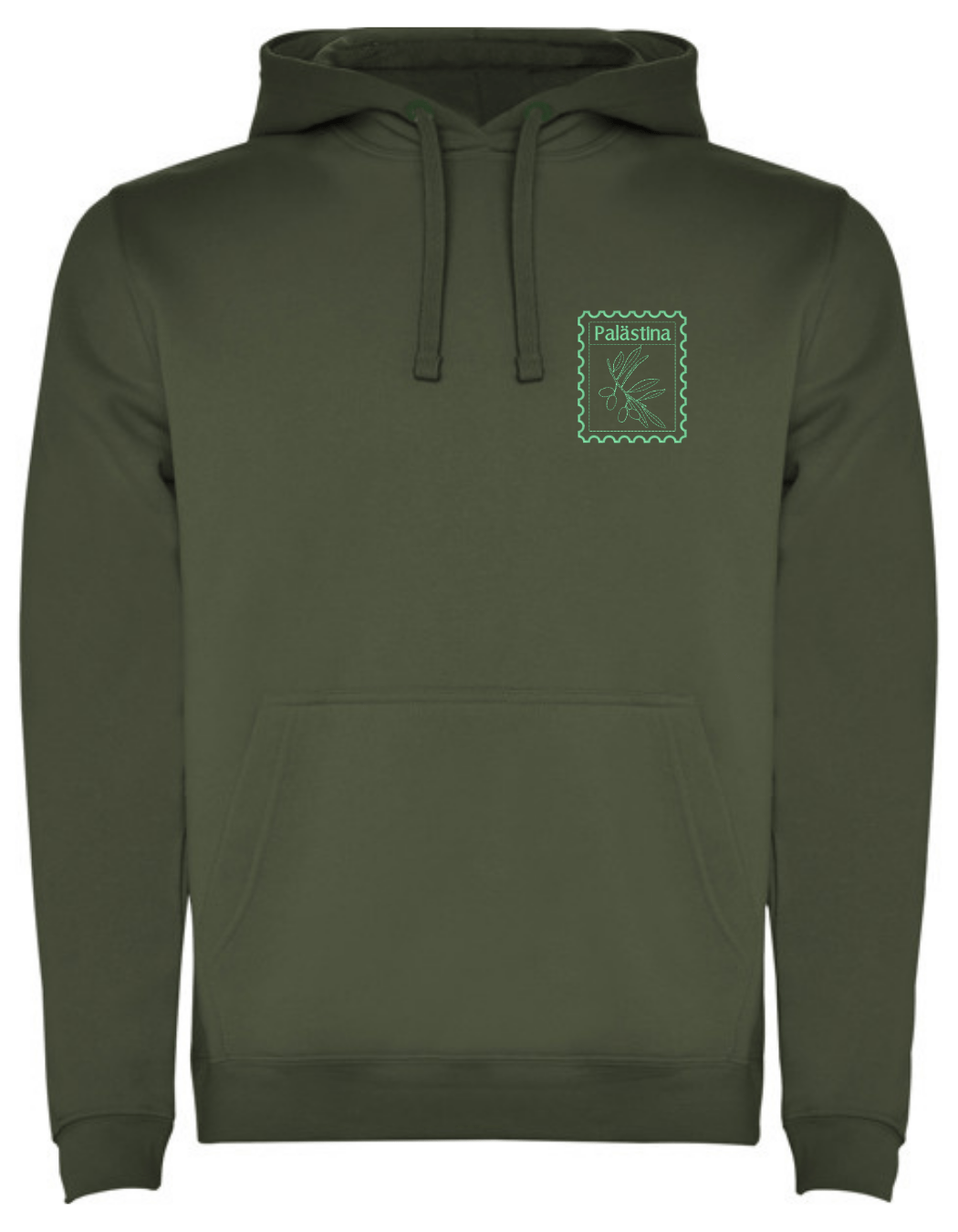 Palästina Stempel –Stick– Hoodie – Bild 6