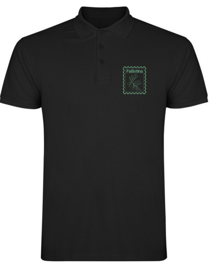 Palästina Stempel –Stick– Polo T Shirt