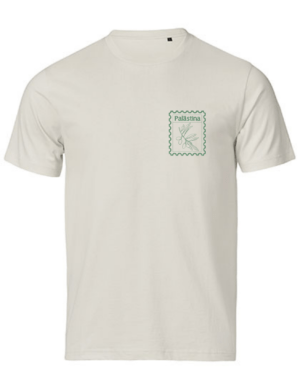 Palästina Stempel –Stick– Premium Bio T‑Shirt Unisex