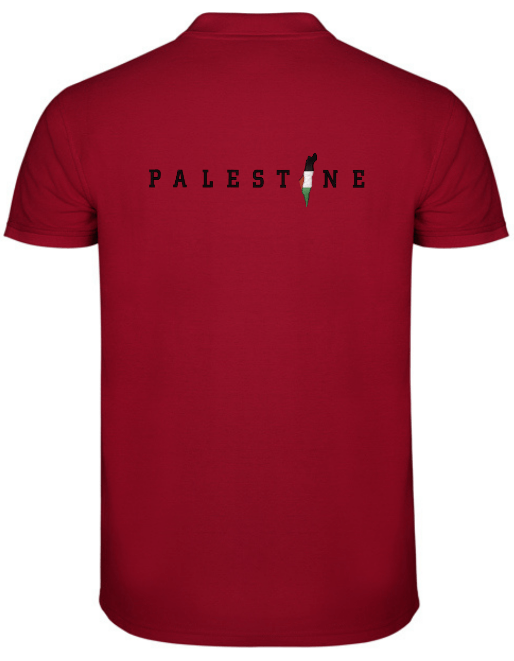 Palestine Mit Landkarte –Stick– Polo T Shirt – Bild 6