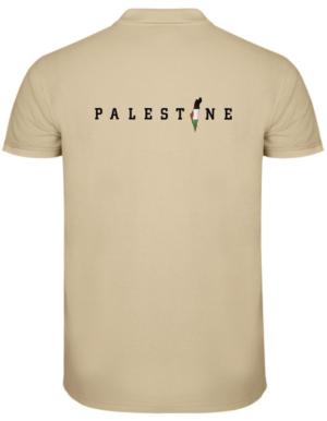 Palestine Mit Landkarte –Stick– Polo T Shirt