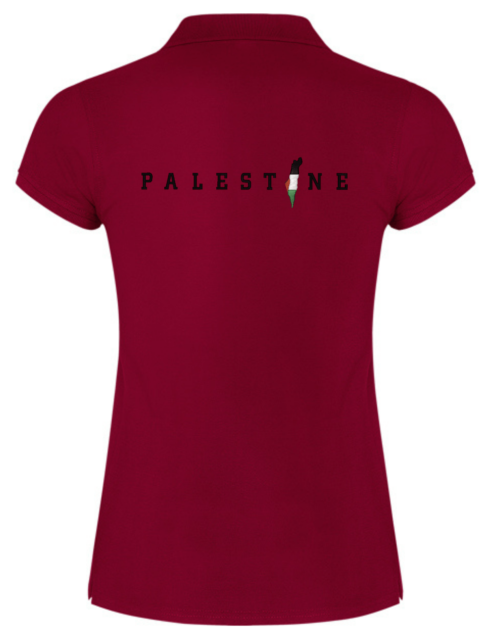 Palestine Mit Landkarte –Stick– Polo T Shirt – Bild 8