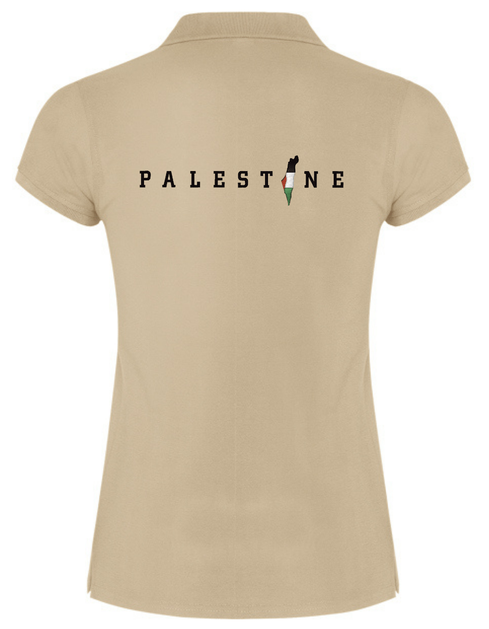 Palestine Mit Landkarte –Stick– Polo T Shirt – Bild 9