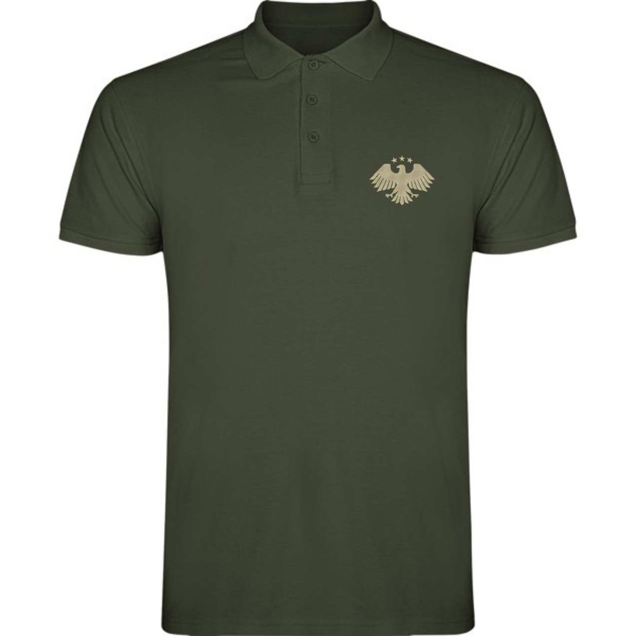 Der neue syrische Adler –Stick– Polo T Shirt