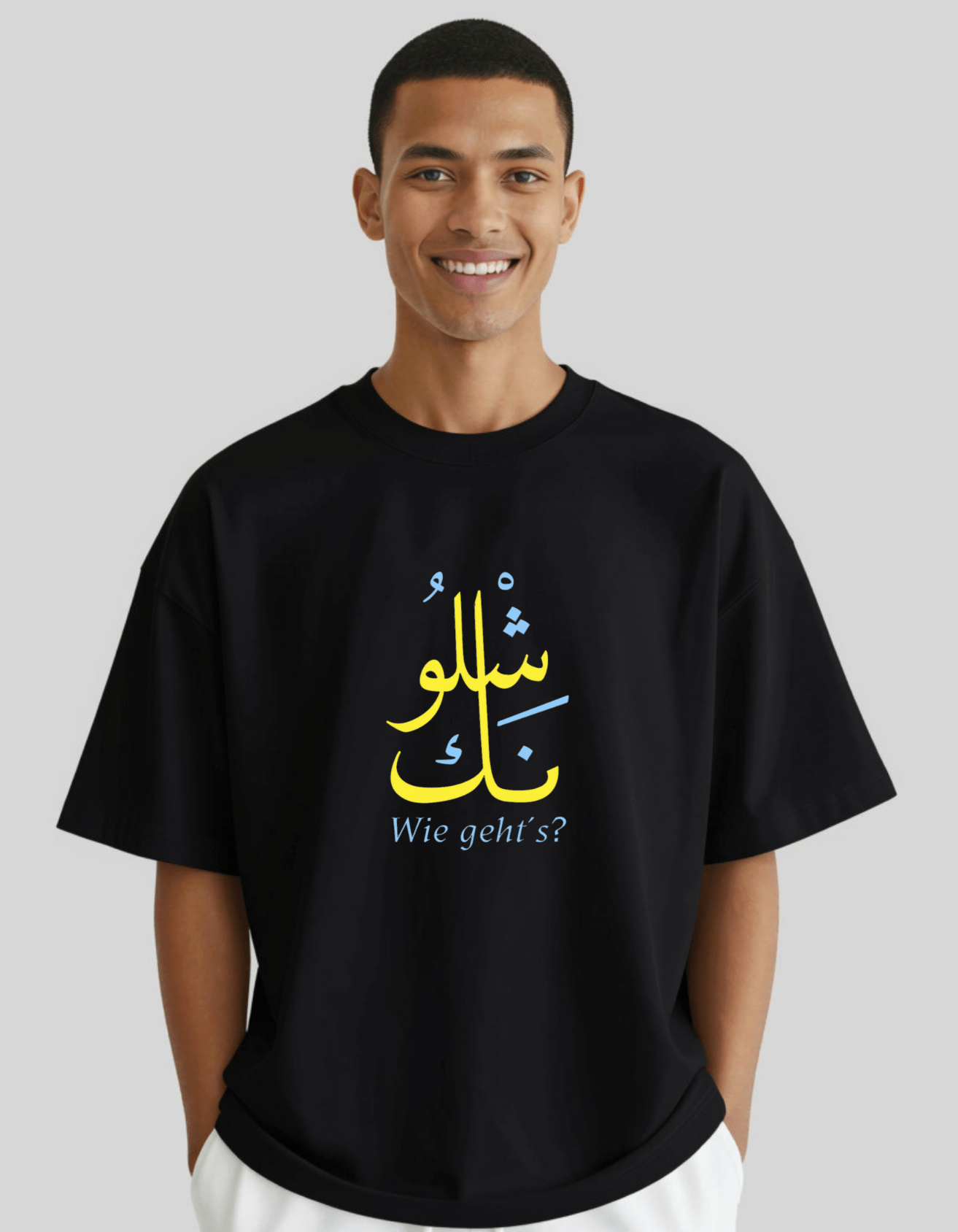 Wie geht’s? Schlunak - Oversized T‑Shirt Unisex